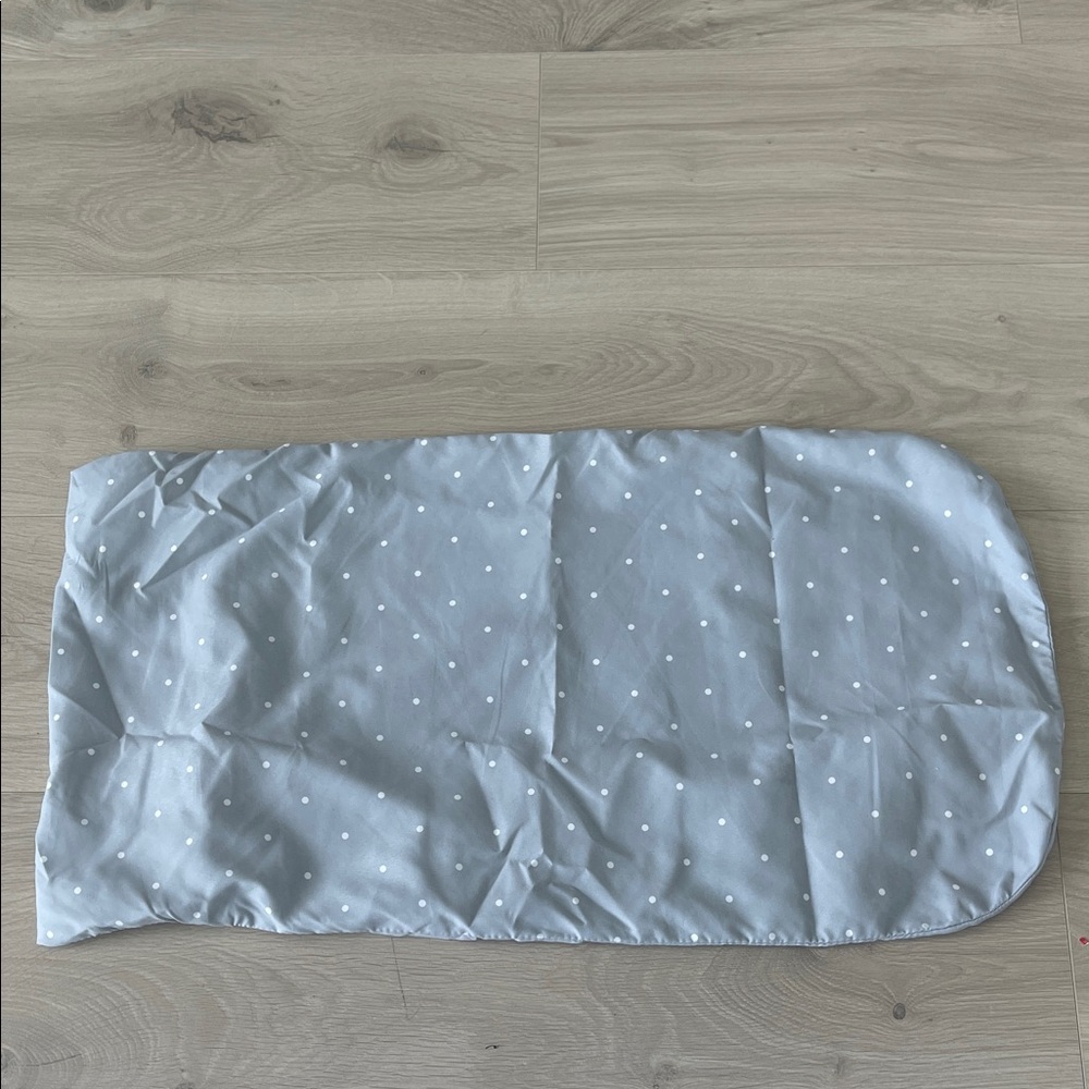 Gray Polka Dot Pillowcase